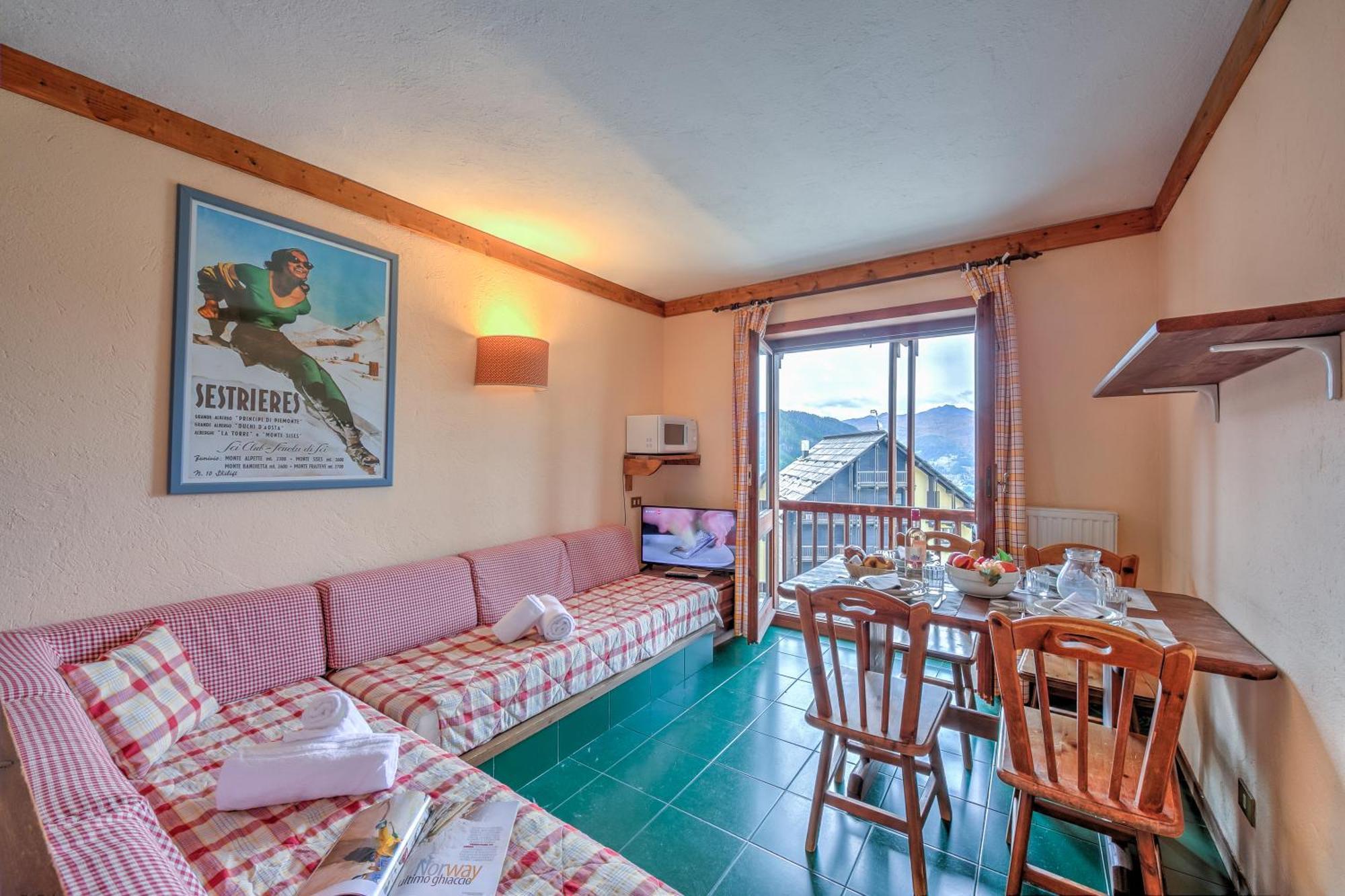 Grange Hike&Ski Sestriere Apartments - Happy.Rentals Zimmer foto